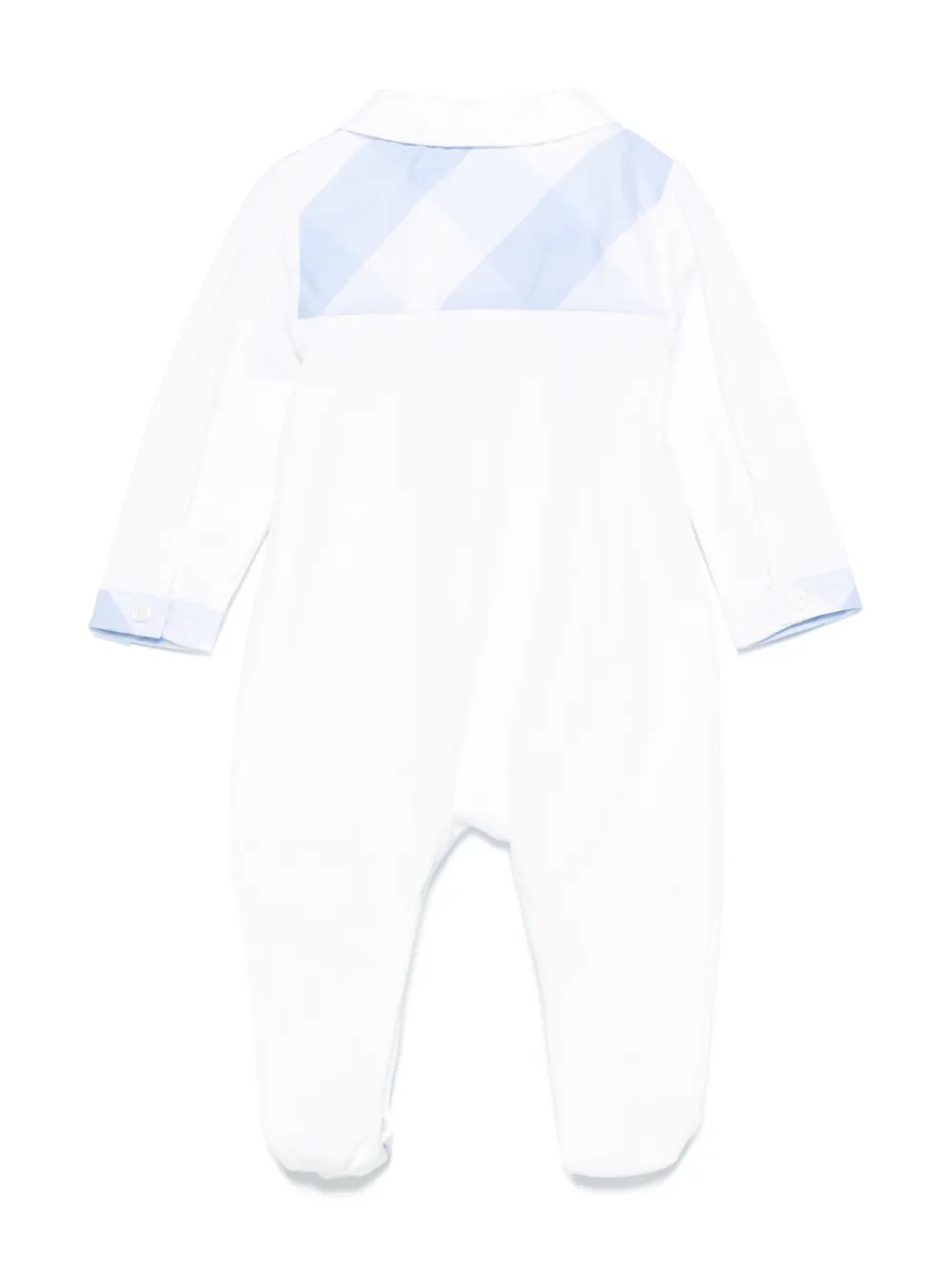 Patachou Pyjama met colourblocking - Wit