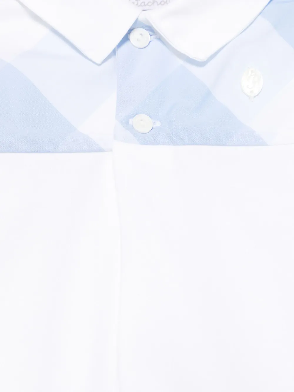 Patachou Pyjama met colourblocking Wit