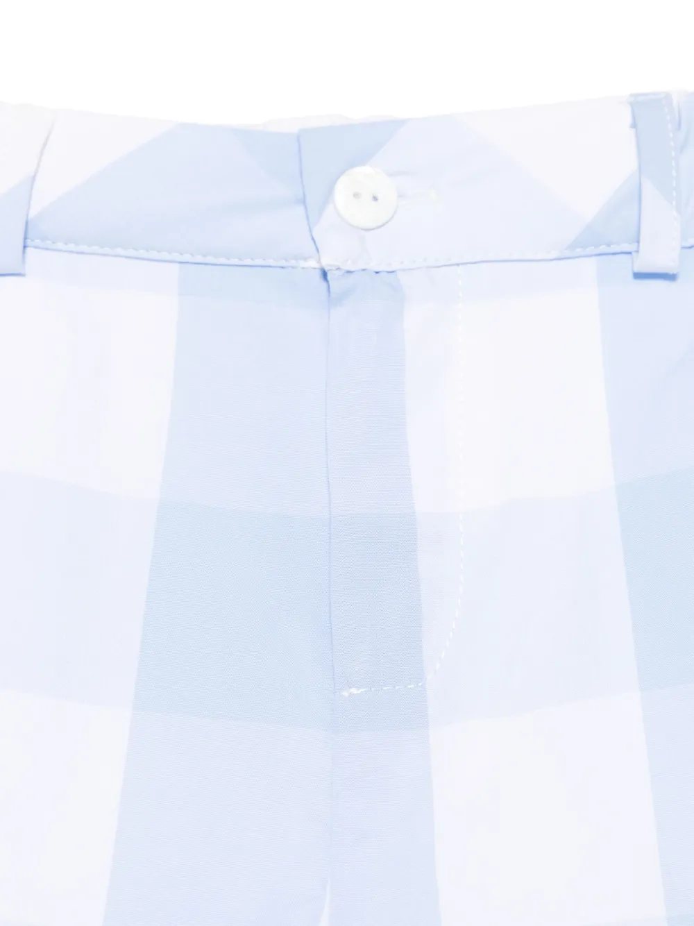 Patachou Geruite shorts Blauw