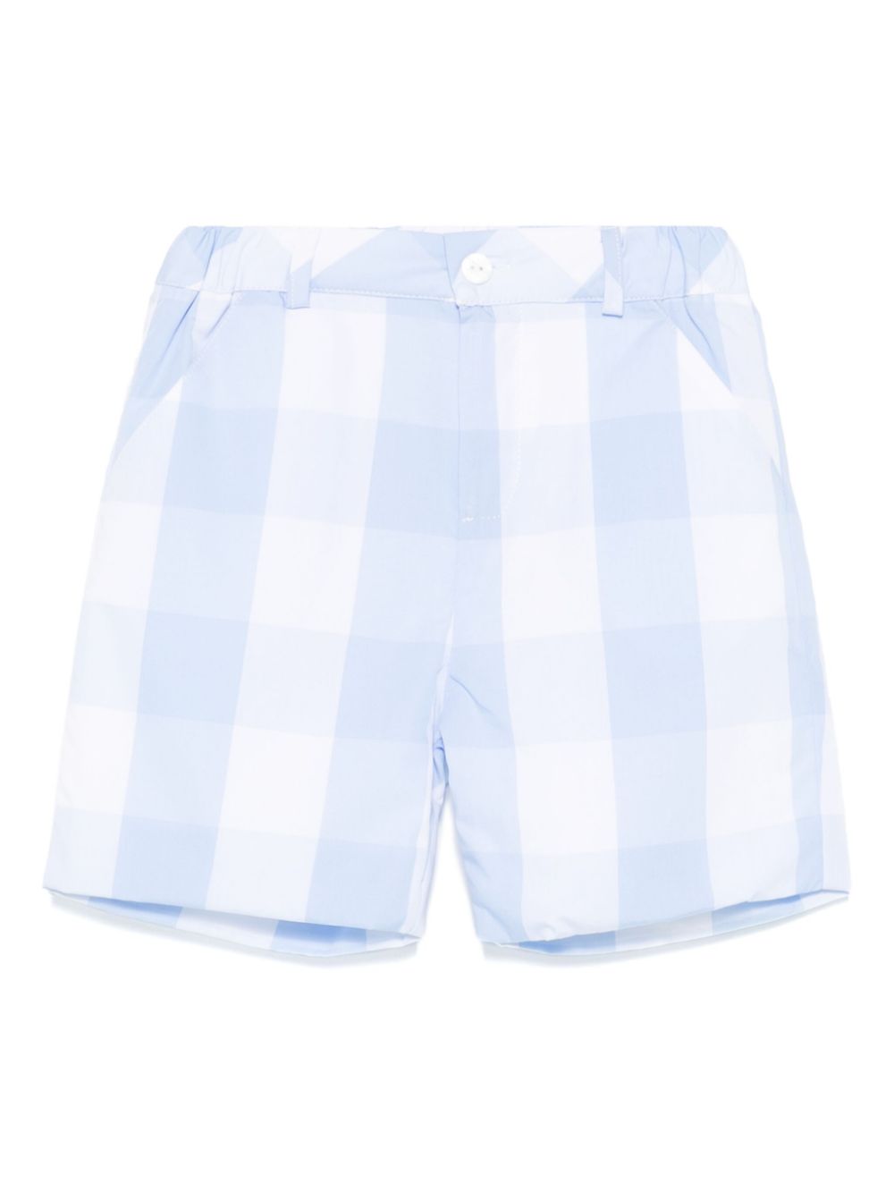 Patachou Geruite shorts Blauw