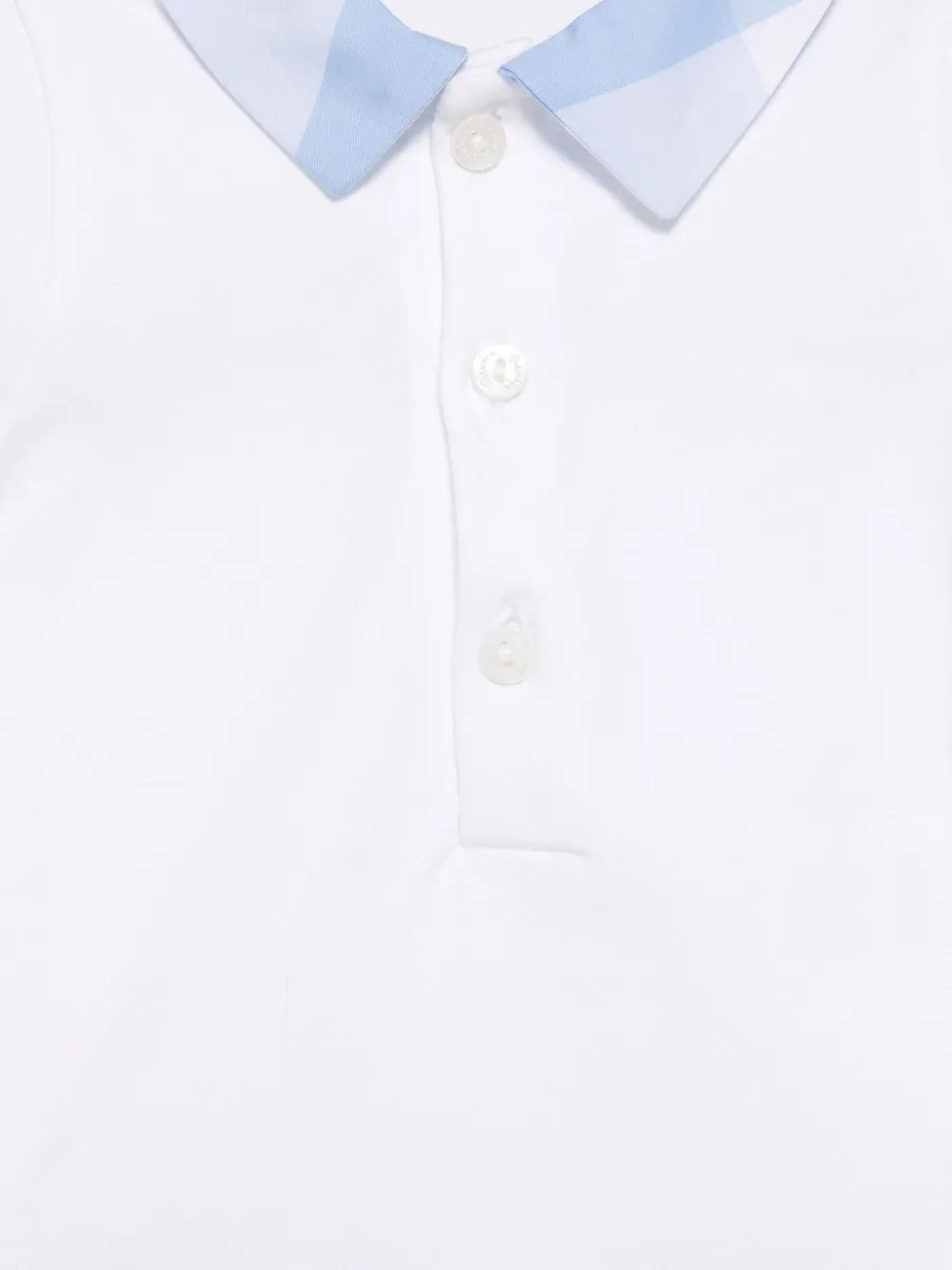 Patachou Body met klassieke kraag Wit