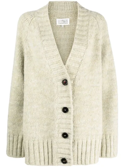 Maison Margiela Botanical Dye V-neck cardigan