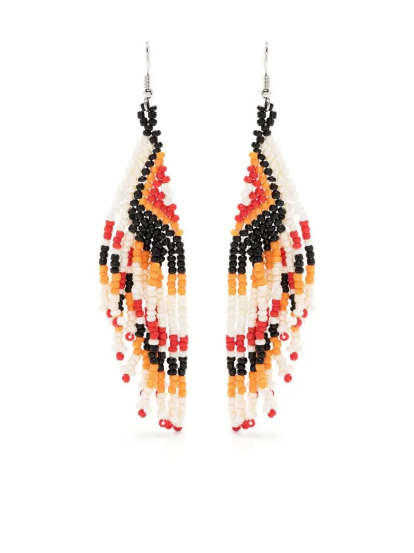 colour block earrings