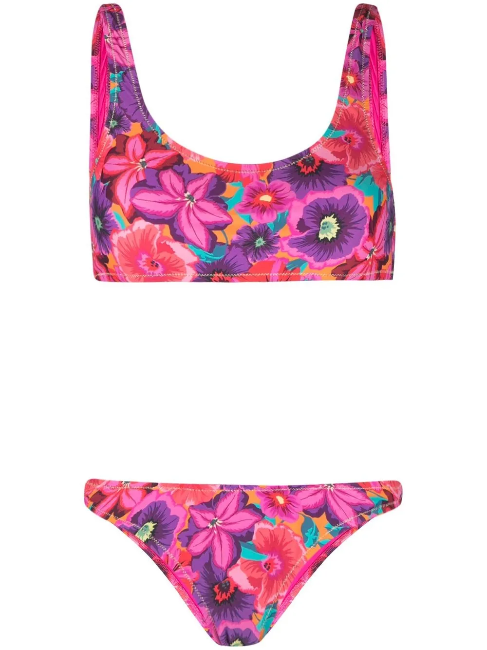 

Reina Olga Rocky floral print bikini - Pink