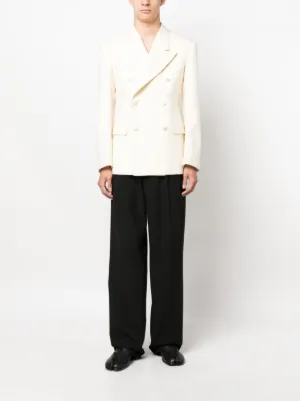 MAISON MARGIELAウール&シルクツイル ジャンプスーツ チェック柄 MAISON MARGIELAウール&シルクツイル ジャンプスーツ チェック柄