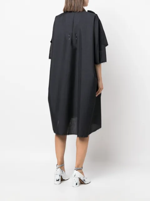 Maison Margiela mohair-blend midi dress SI0CT0004S52583 - 3