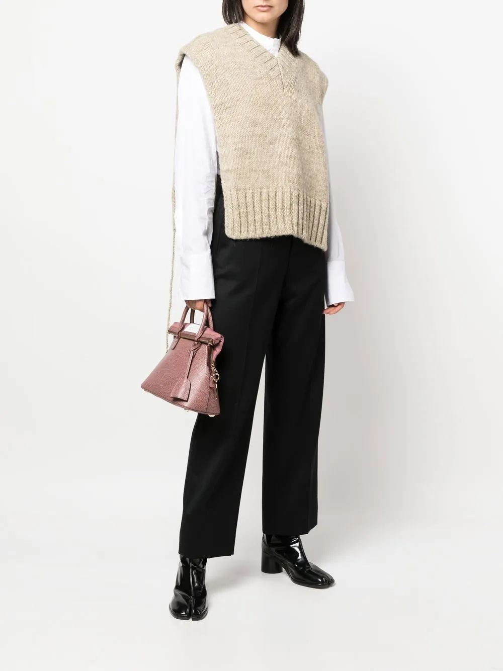 Maison Margiela Mouwloze top - Groen