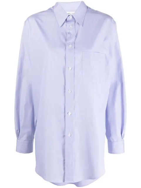 Maison Margiela long-sleeve piqué shirt