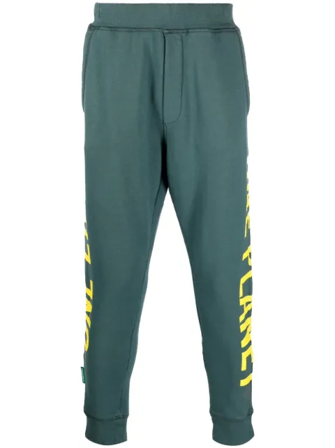 DSQUARED2 logo-print cotton track pants