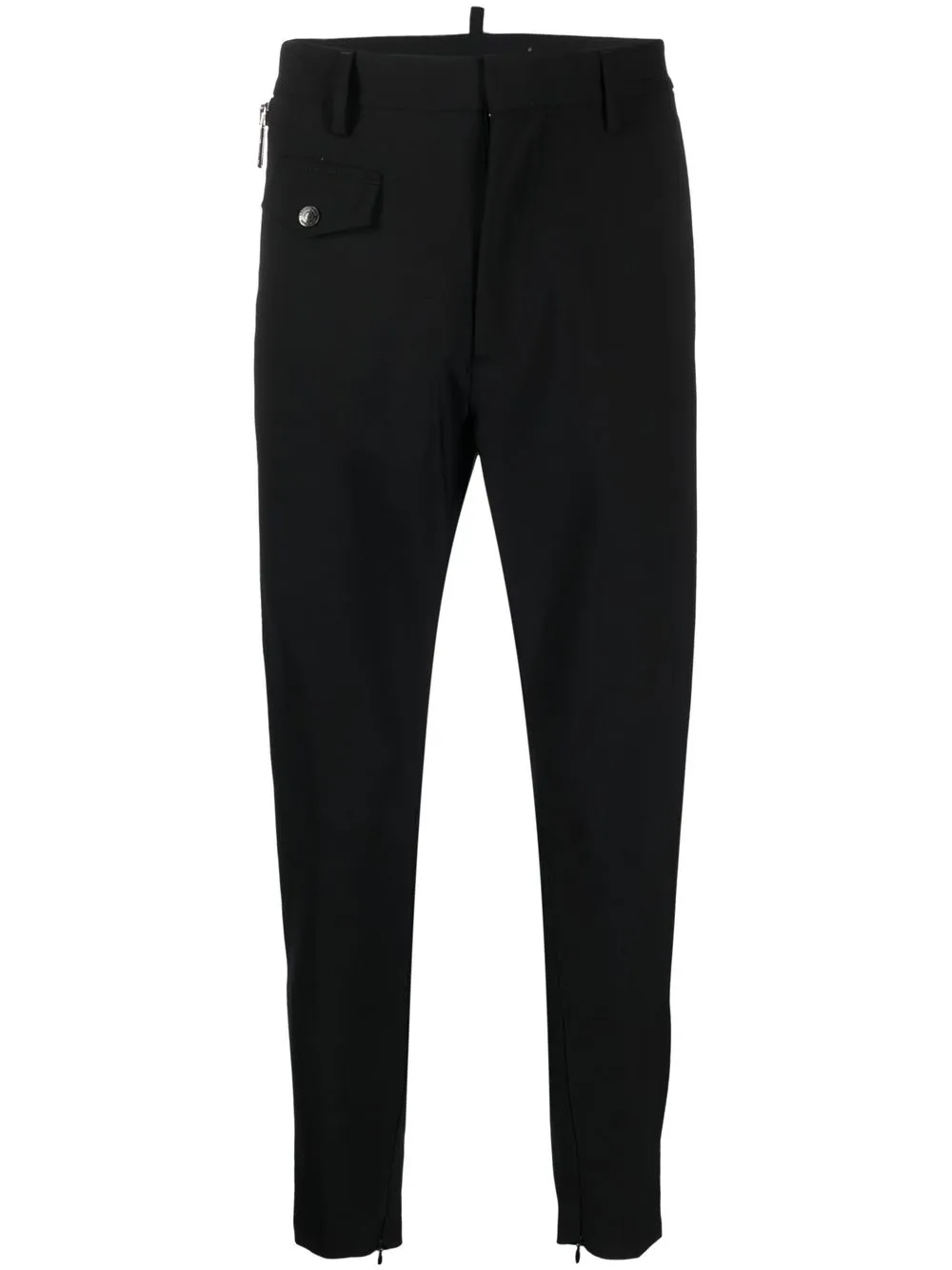 

Dsquared2 pantalones capri ajustados - Negro