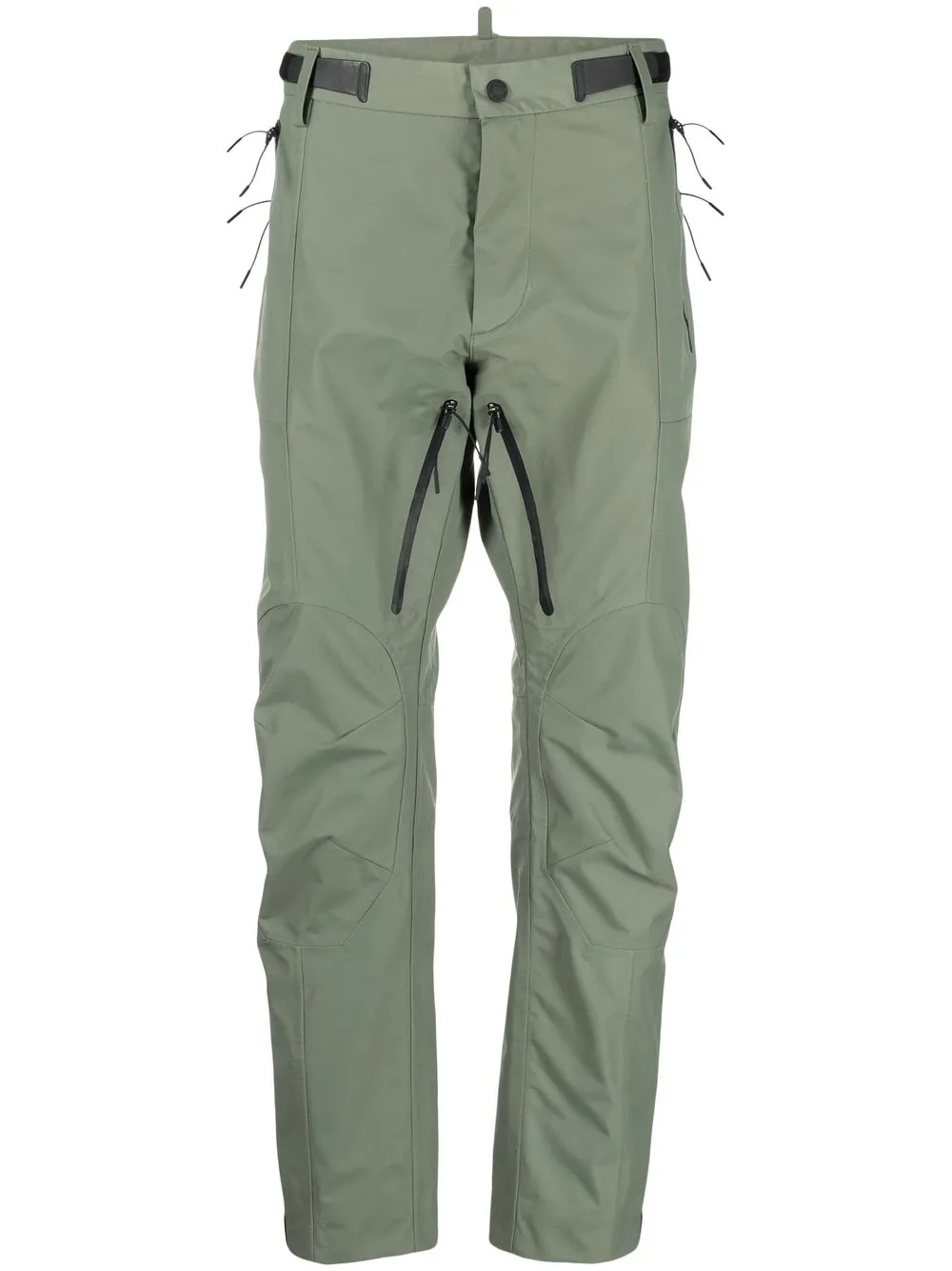 

Dsquared2 multi-pocket straight-cut trousers - Green