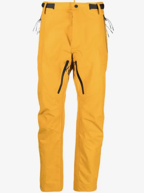 DSQUARED2 multi-pocket straight-cut trousers
