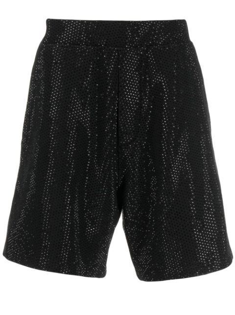 DSQUARED2 bermudas con apliques de strass