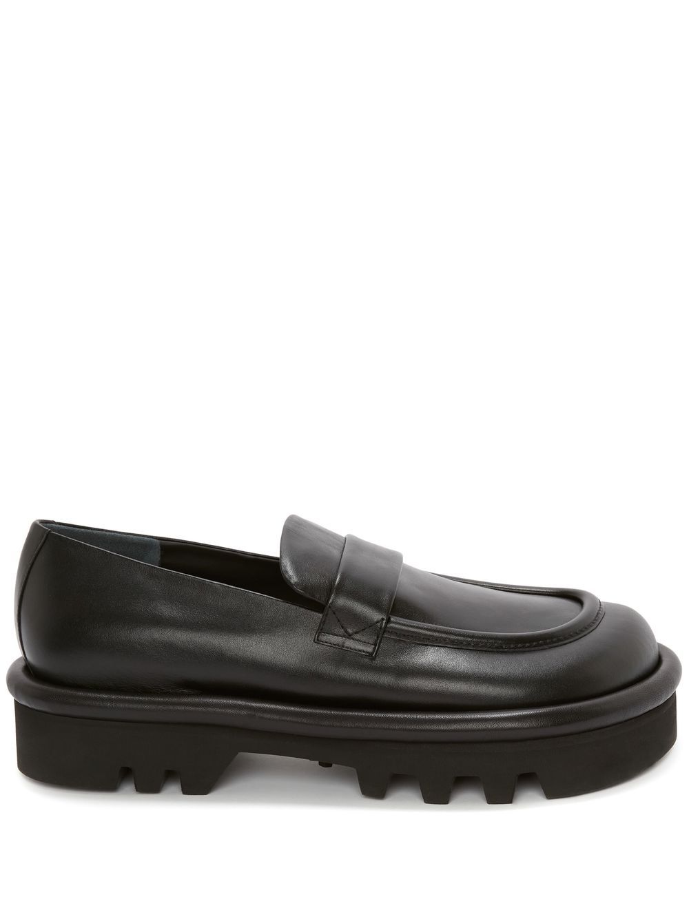 

JW Anderson Bumper-Tube leather chunky loafers - Black