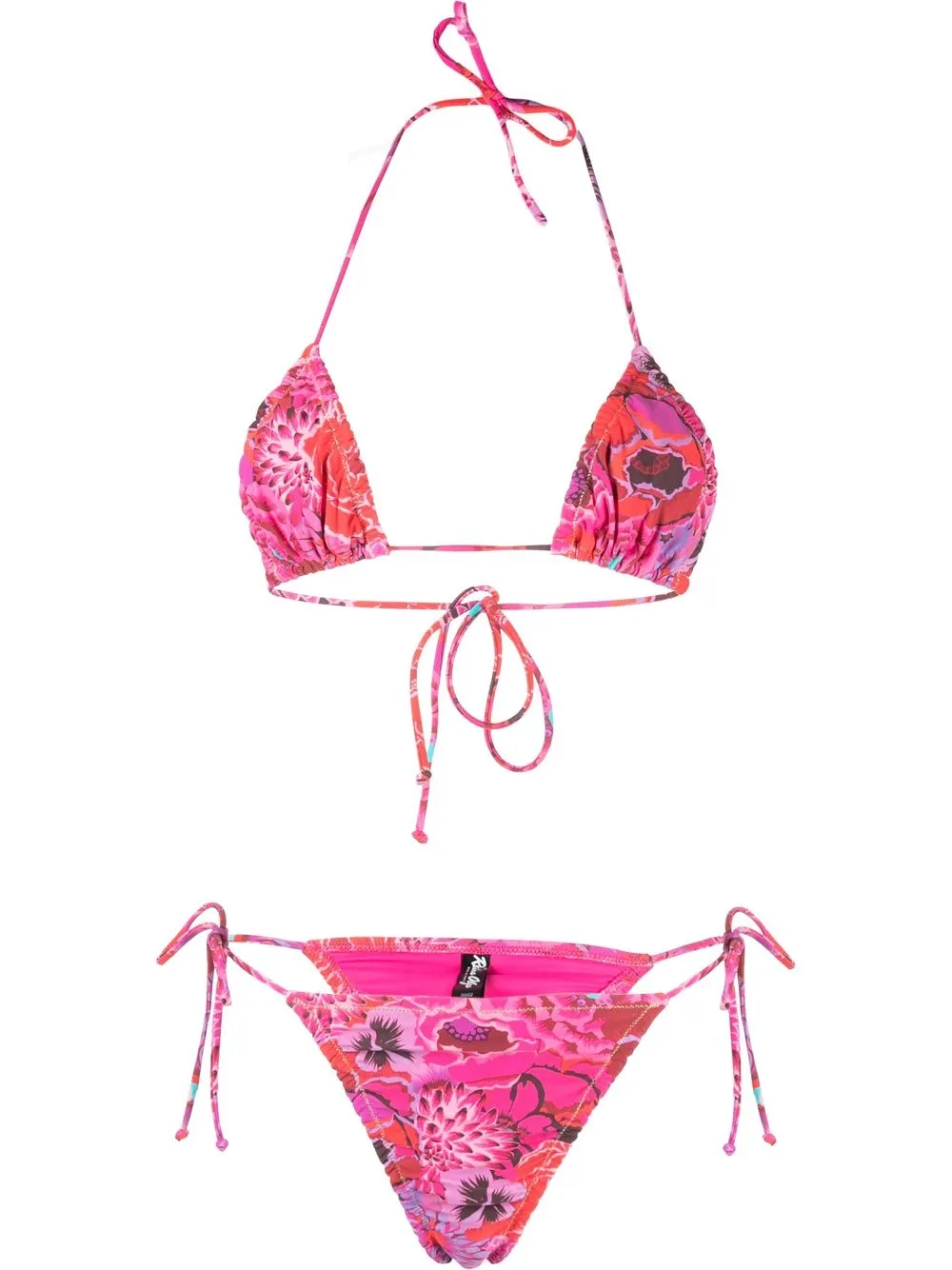 

Reina Olga bikini Concetta con estampado floral - Rosado