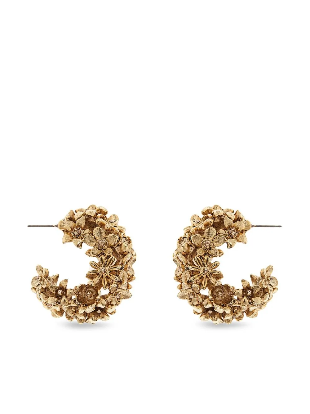 

Oscar de la Renta Flower Moon earrings - Gold
