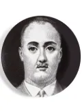 Fornasetti Tema e Variazioni n.257 wall plate - White