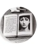 Fornasetti Tema e Variazioni n.201 wall plate - White