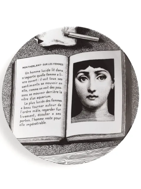 Fornasetti Tema e Variazioni n.201 wall plate