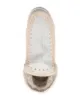 Mou whipstitch-trim detail ankle boots