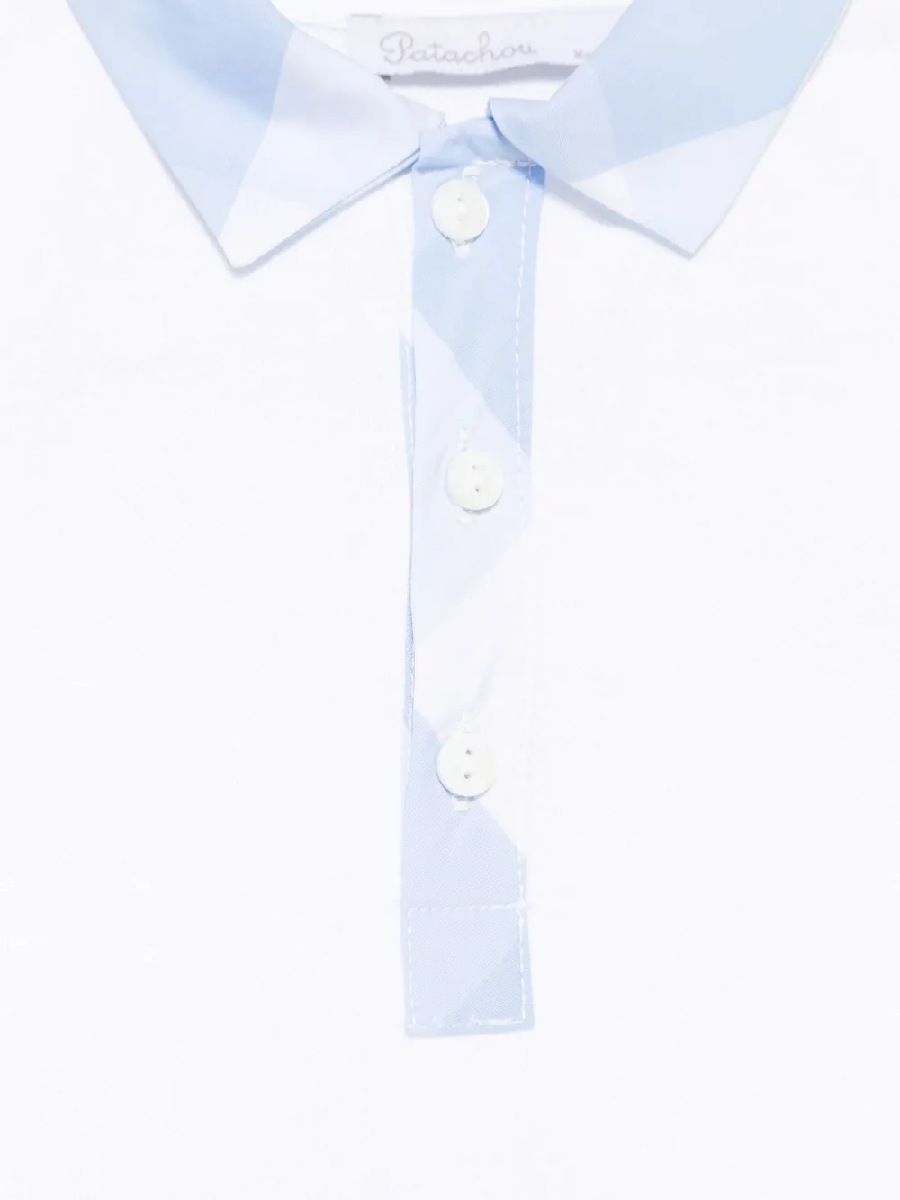 Patachou Piqué poloshirt Wit