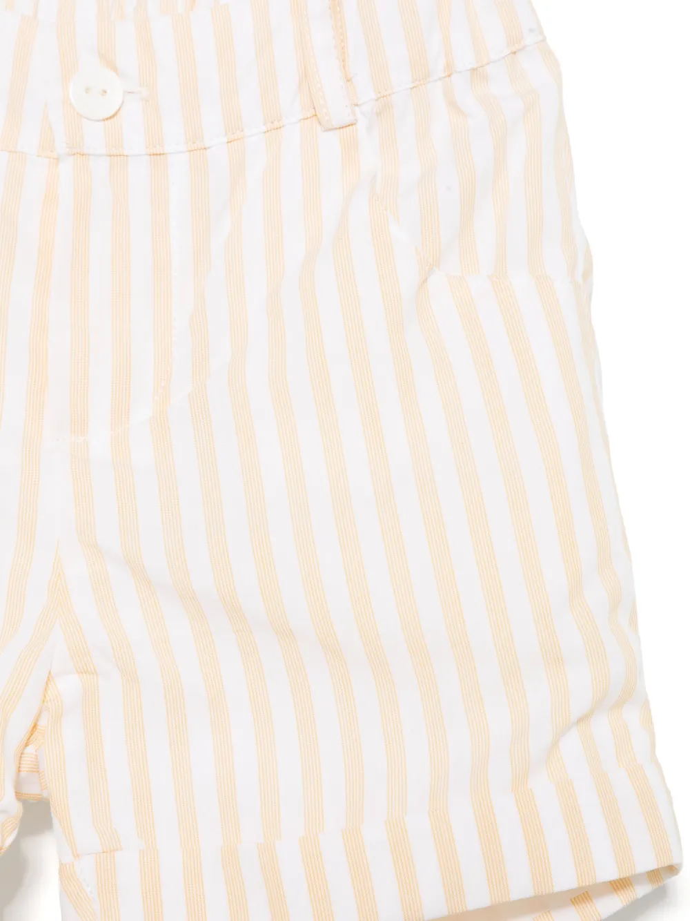Patachou Katoenen poloshirt en shorts Wit