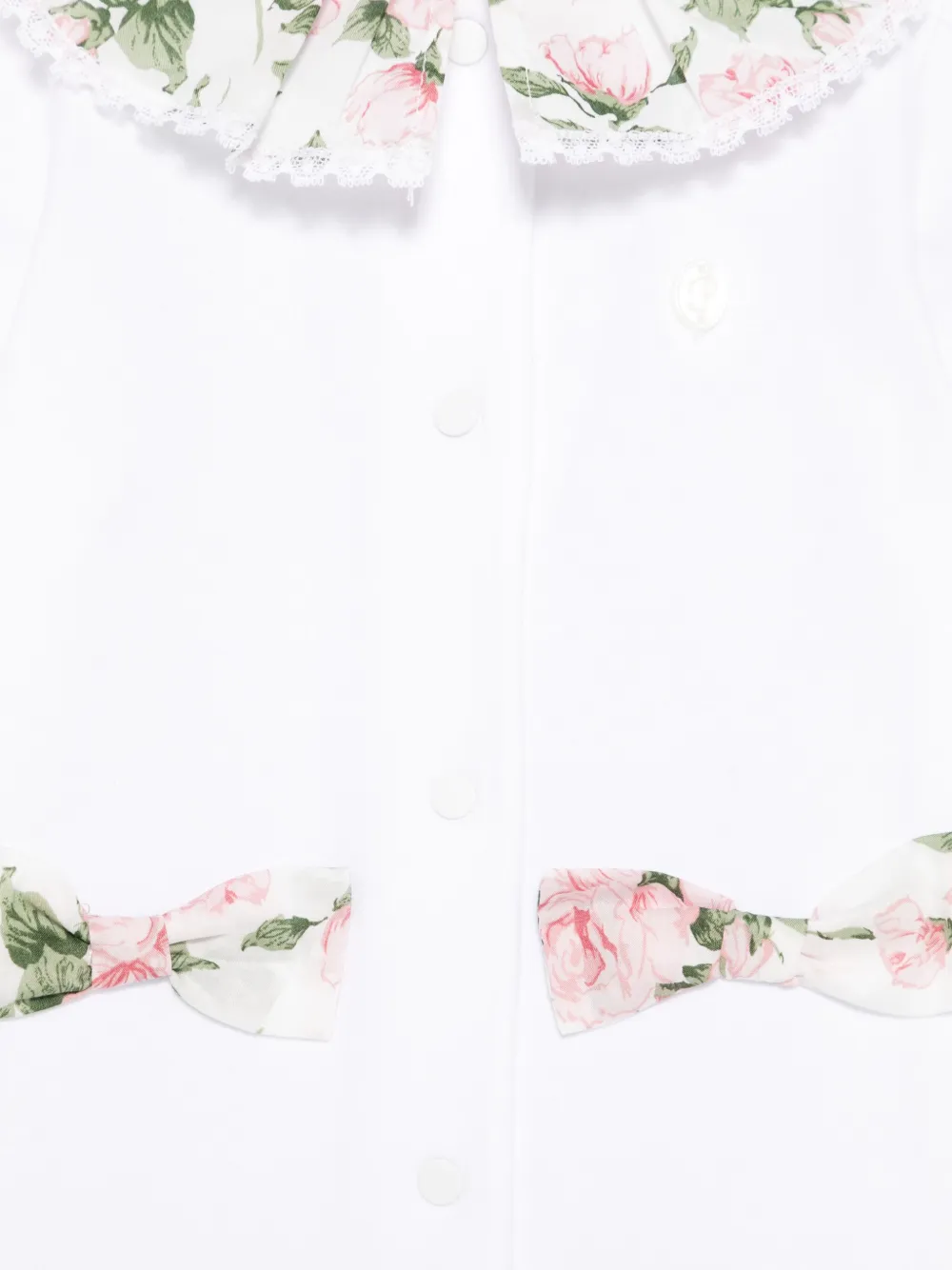 Patachou Pyjama met ruches Wit