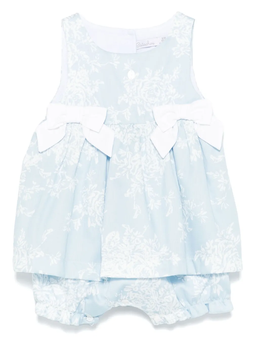 Patachou floral-print romper | Blue | Image 1