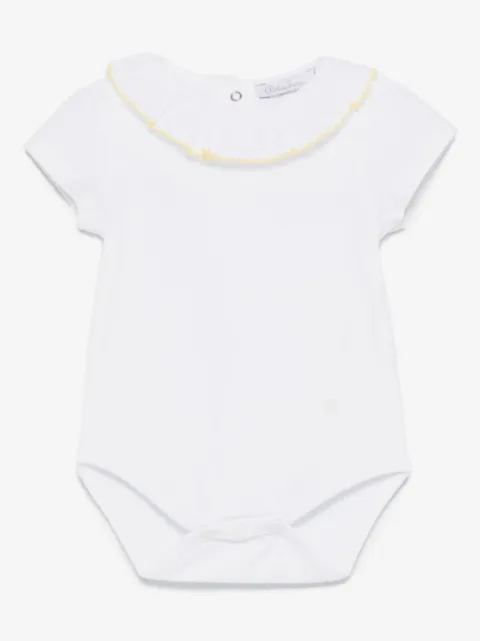 Patachou ruffled-collar body