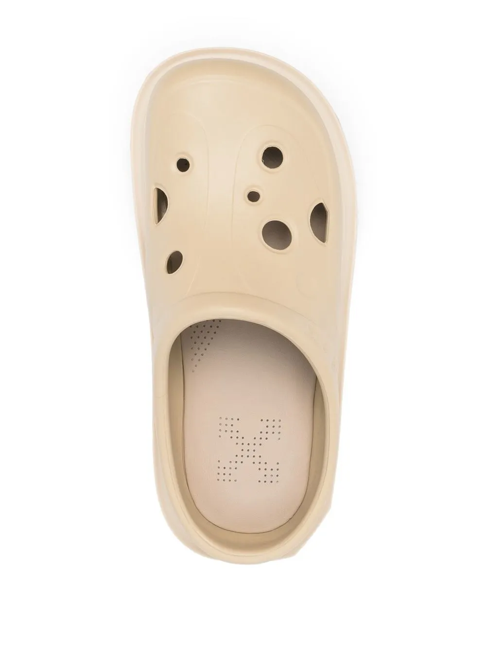 Off-white Beige Rubber Spongesole Meteor Slippers  Nd Off White Uomo 44 In Neutrals