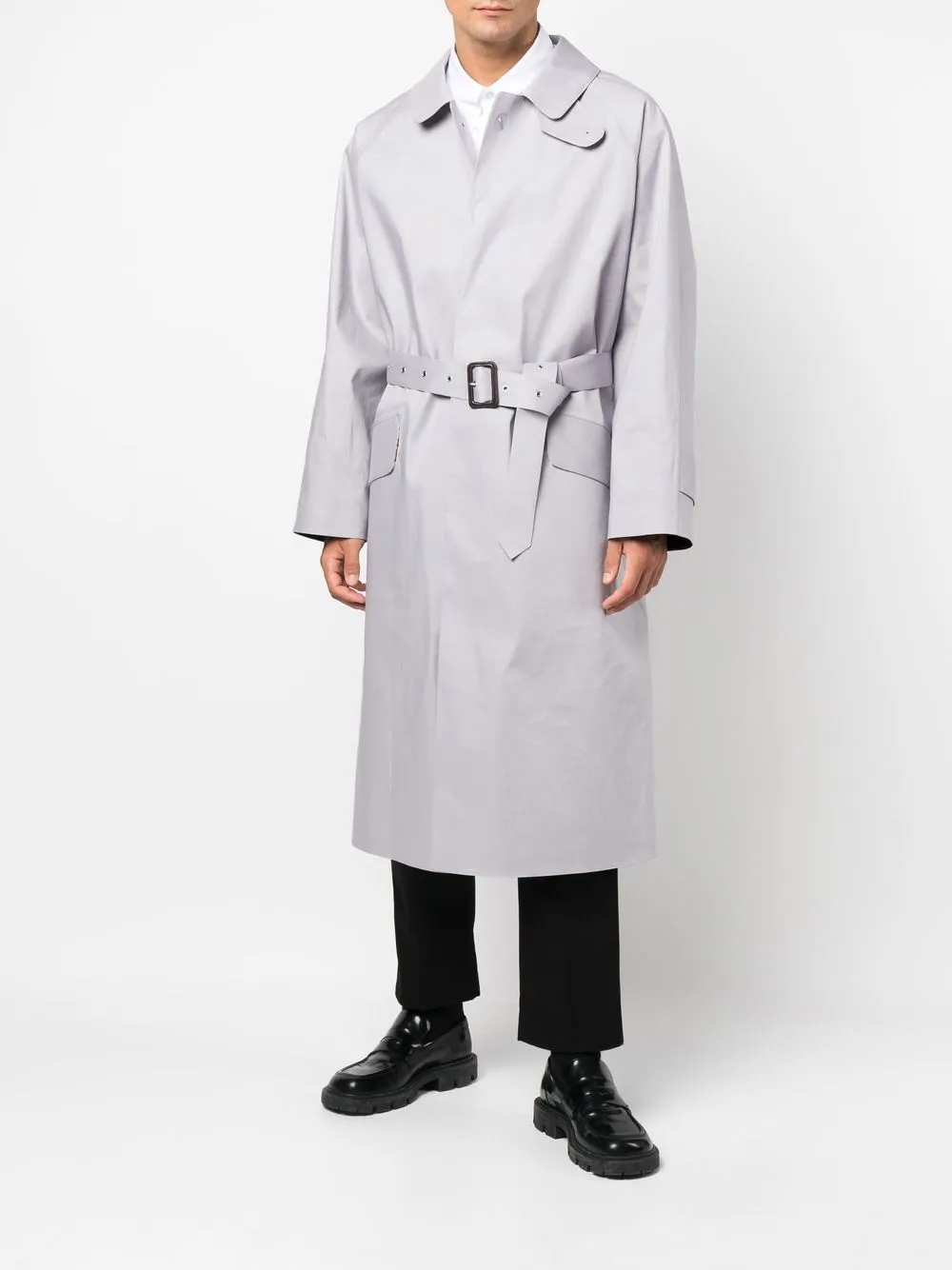 Maison Margiela Oversized trenchcoat - Paars