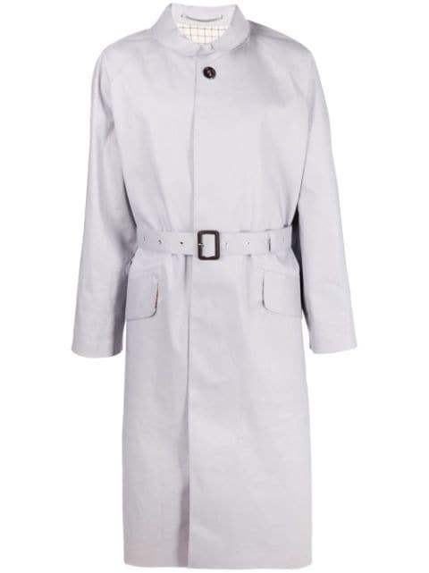 Maison Margiela belted single-breasted coat