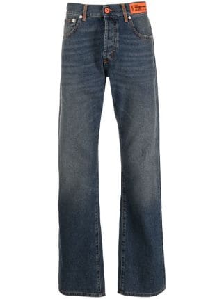 Heron Preston high-rise straight-leg Jeans - Farfetch