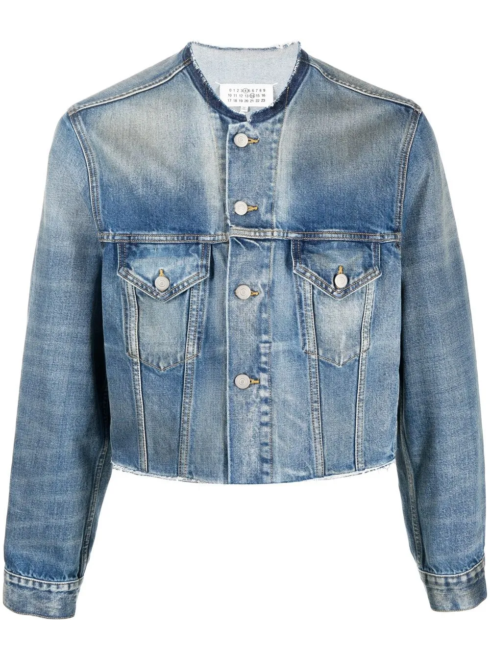 cropped denim jacket