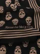 Alexander McQueen skull-print modal scarf