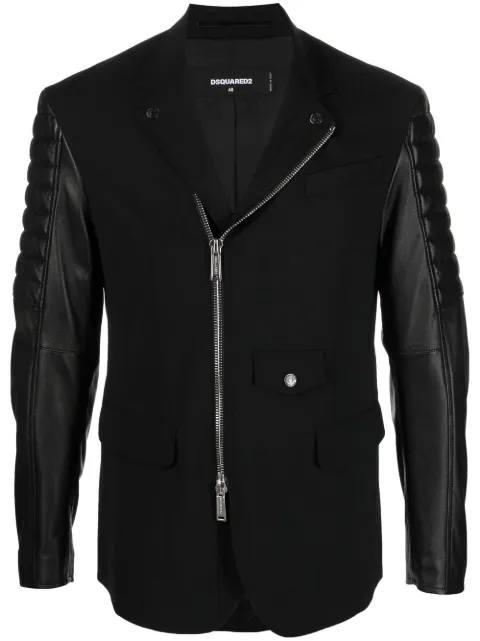 Dsquared2 x Ibrahimović hybrid biker jacket