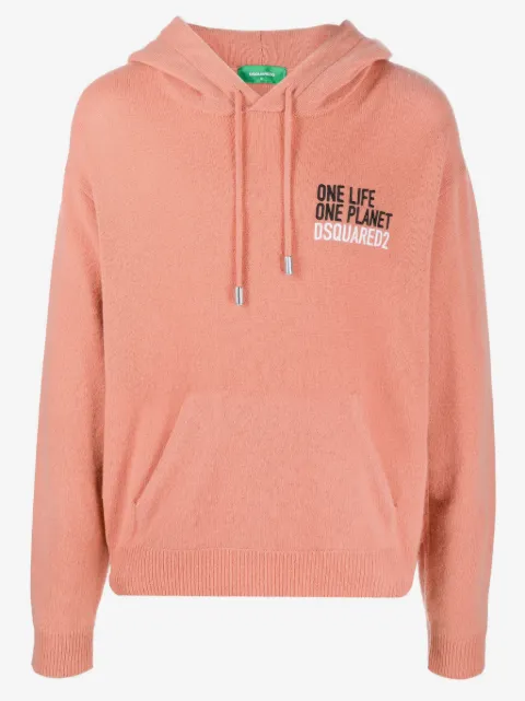 DSQUARED2 hoodie con logo bordado