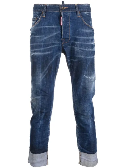 DSQUARED2 jeans con efecto envejecido