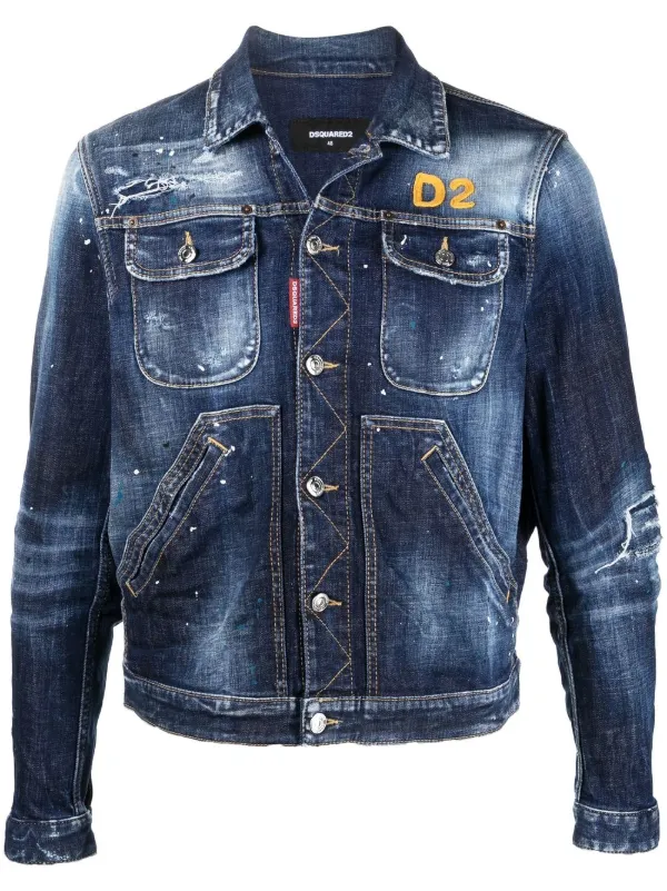 Dsquared2 ディースクエアード デニムジャケット - Farfetch