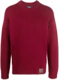 DSQUARED2 logo-patch knitted jumper
