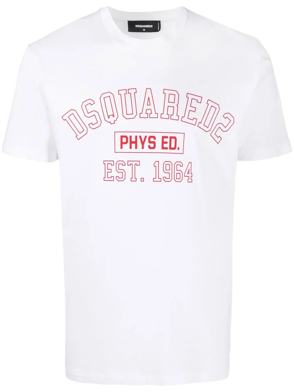 

Dsquared2 playera con logo estampado - Blanco