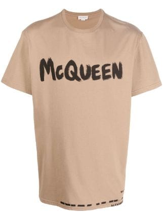 Alexander McQueen アレキサンダー・マックイーン ロゴ Tシャツ - FARFETCH