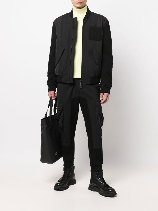 Dsquared2 Hybrid zip-up Bomber Jacket - Farfetch