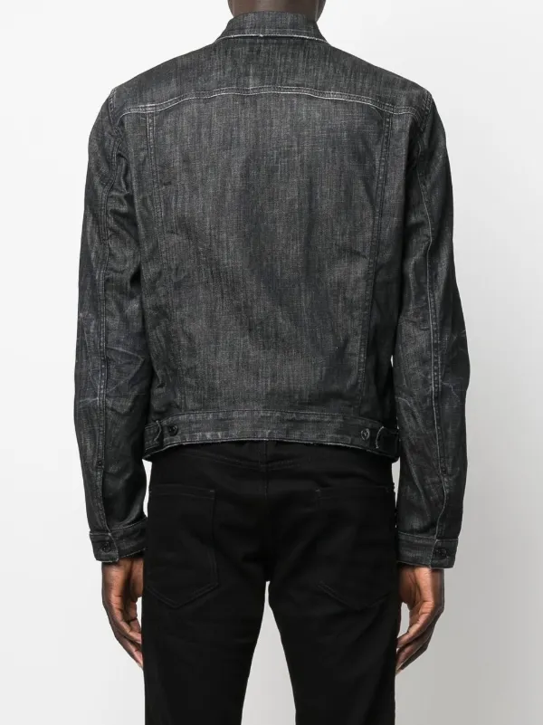 Dsquared2 ディースクエアード スタッズ デニムジャケット - FARFETCH