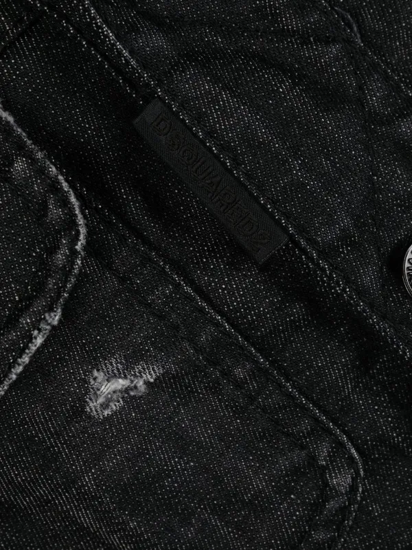 Dsquared2 ディースクエアード スタッズ デニムジャケット - FARFETCH