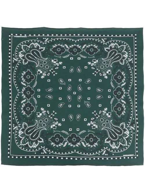Écharpe à imprimé bandana - DSQUARED2 - Modalova