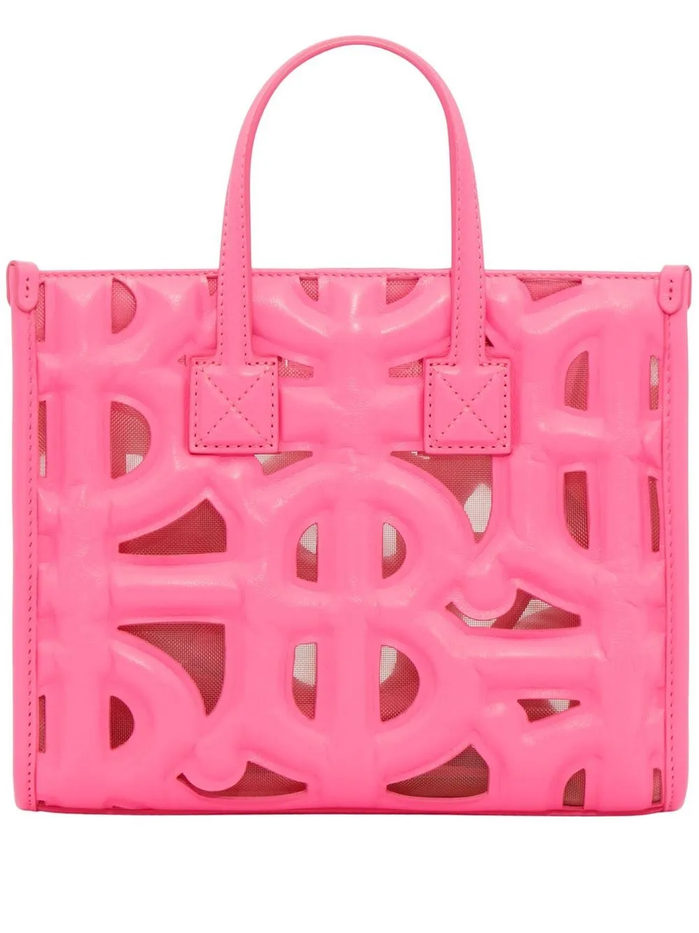 

Burberry mini Freya quilted tote bag - Pink