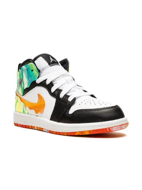 Jordan Kids Jordan 1 Mid SE "Wavy" sneakers