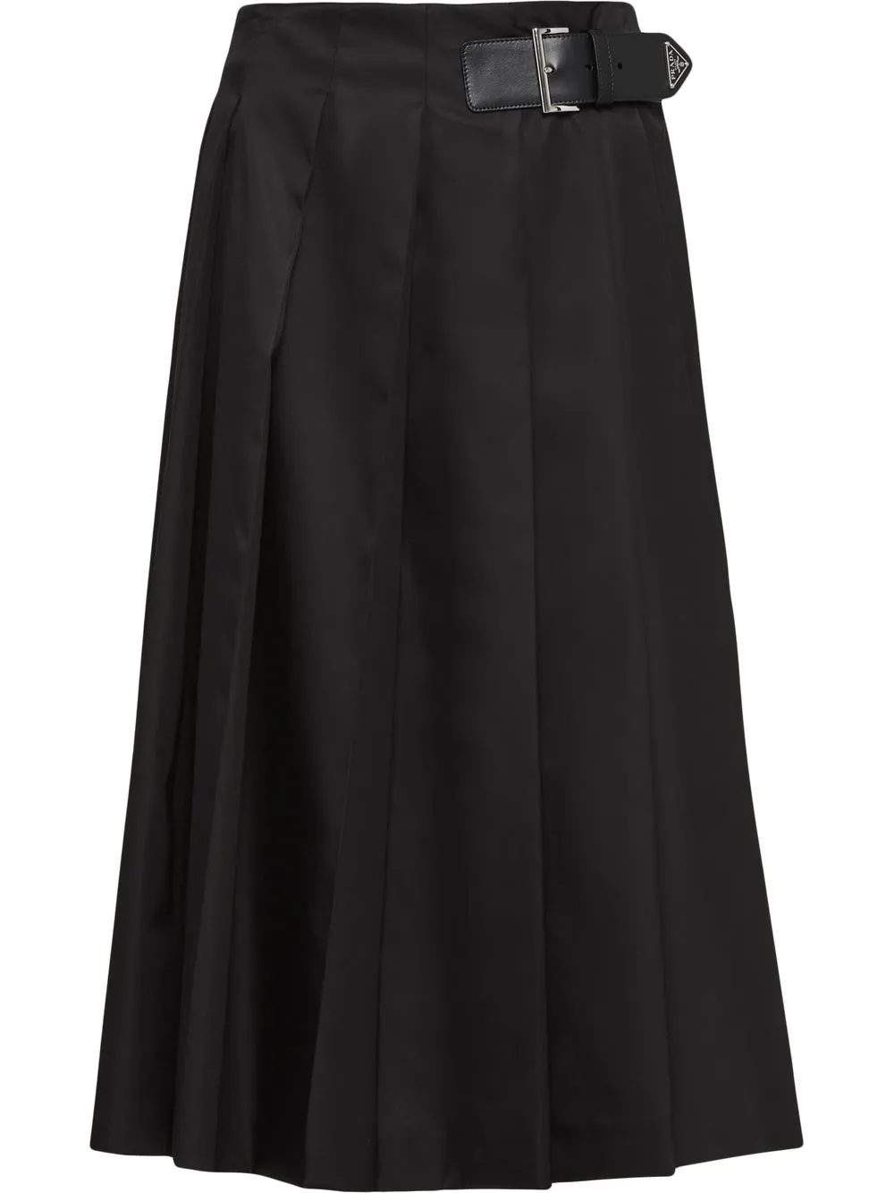 Prada high waisted Pleated Skirt Farfetch