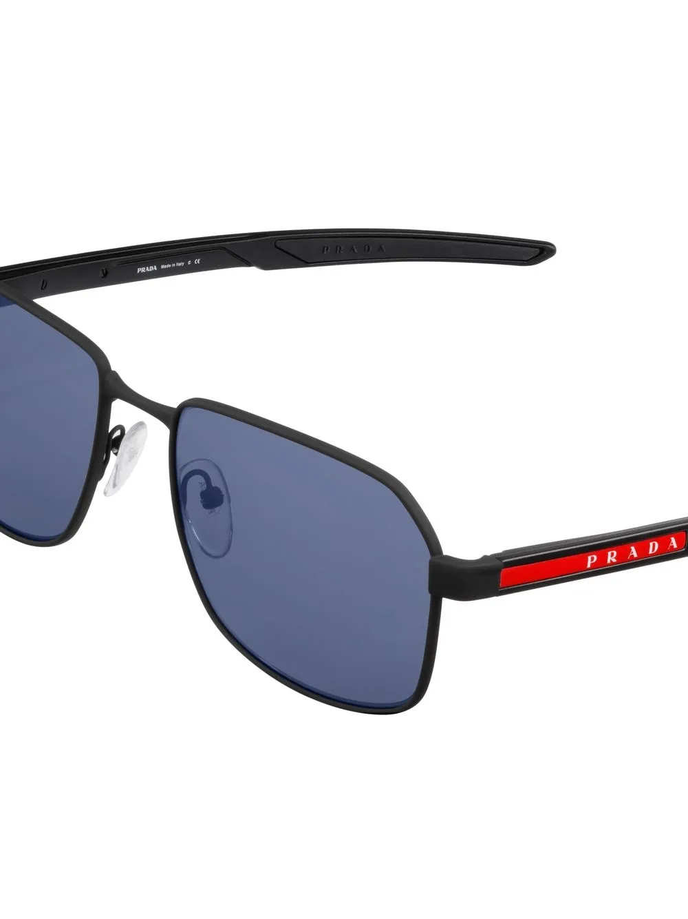 【PRADA】リネアロッサ レクタングル サングラス PRADA プラダ サングラス 0PS 10WSF 1AB06G 54 リネア ロッサ